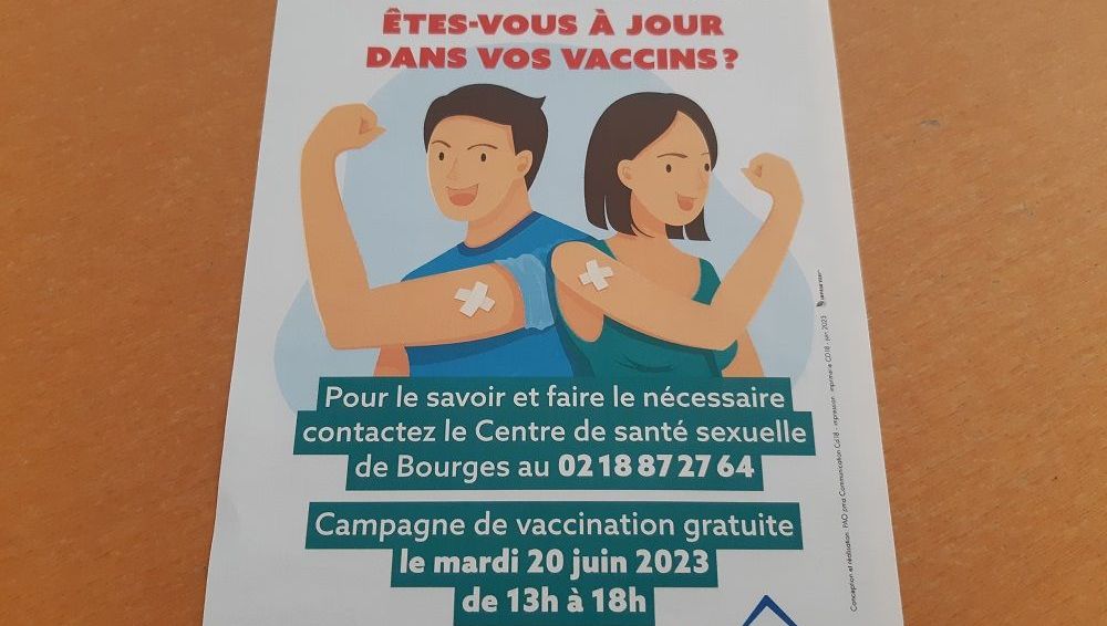 le conseil départemental du Cher organise une après-midi de vaccination gratuite à Bourges