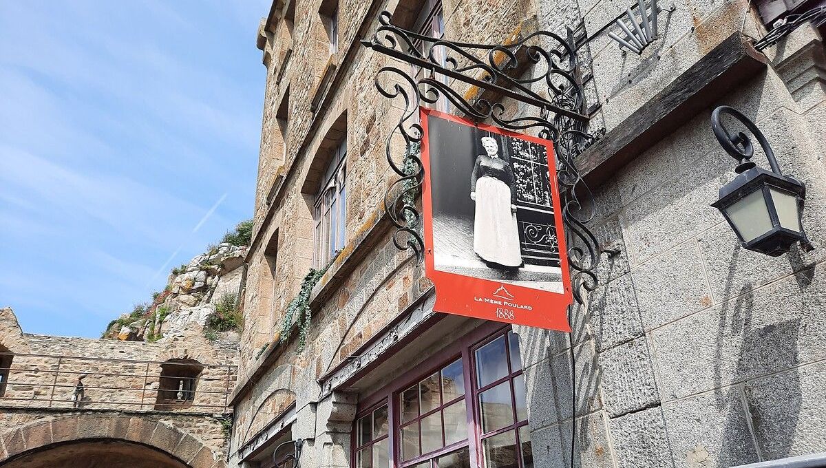 Le Mont-Saint-Michel : la fameuse Mère Poulard