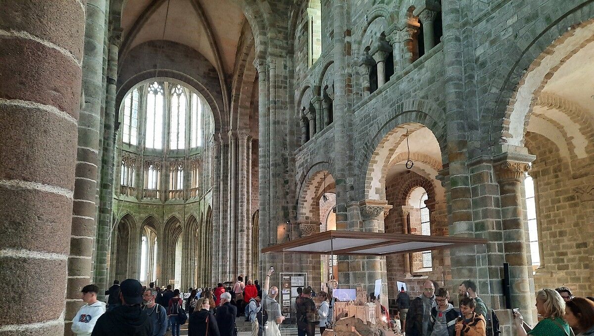 L'église du Mont-Saint-Michel 