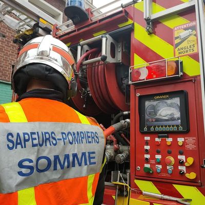 Photo d'illustration des pompiers de la Somme, à Amiens.