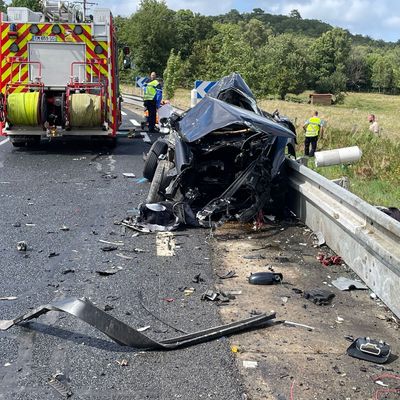 L'accident a été d'une grande violence.