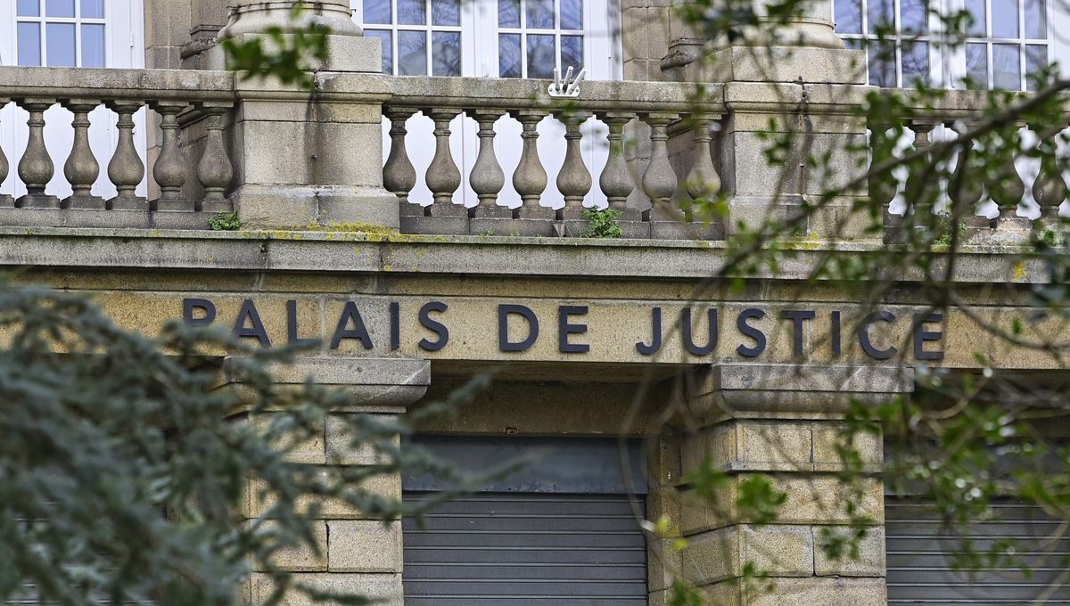 Le palais de justice de Saint-Brieuc