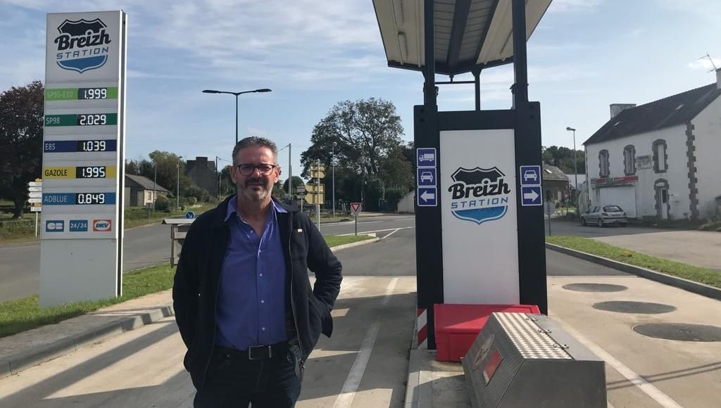 A Spézet, Alain Lollier est le gérant de la Breizh Station depuis deux ans