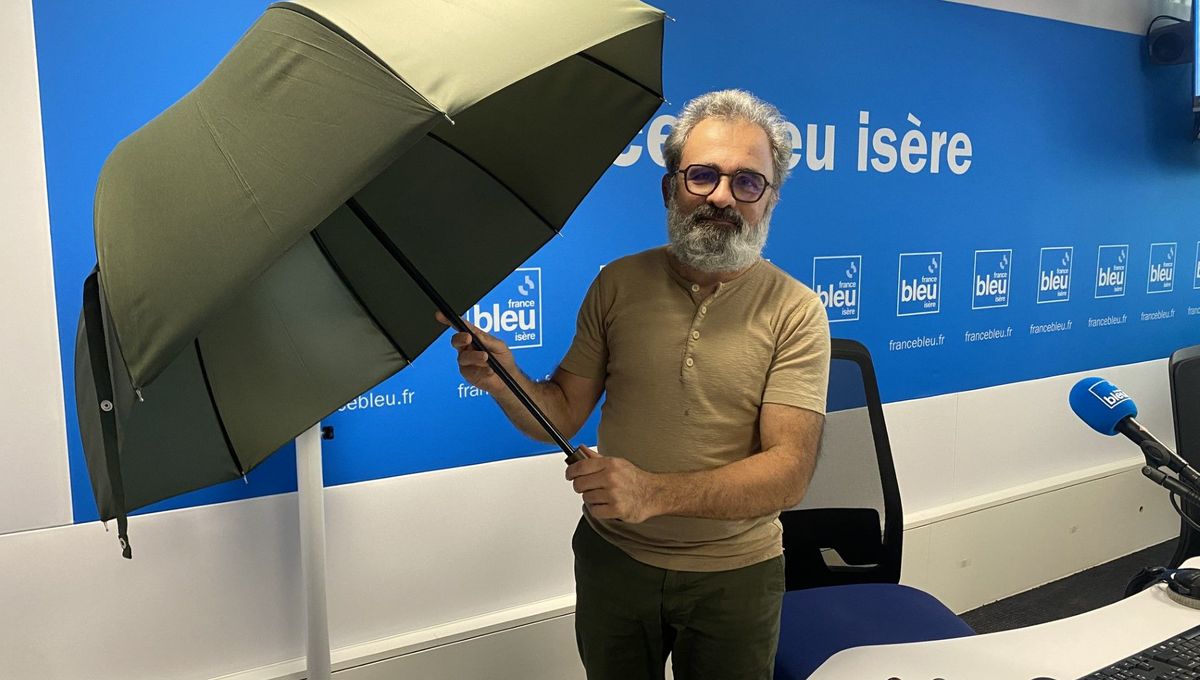 Rémi Tarricone a mis au point un parapluie dont les différentes pièces peuvent être facilement remplacées, pour éviter d'être jeté trop rapidement.