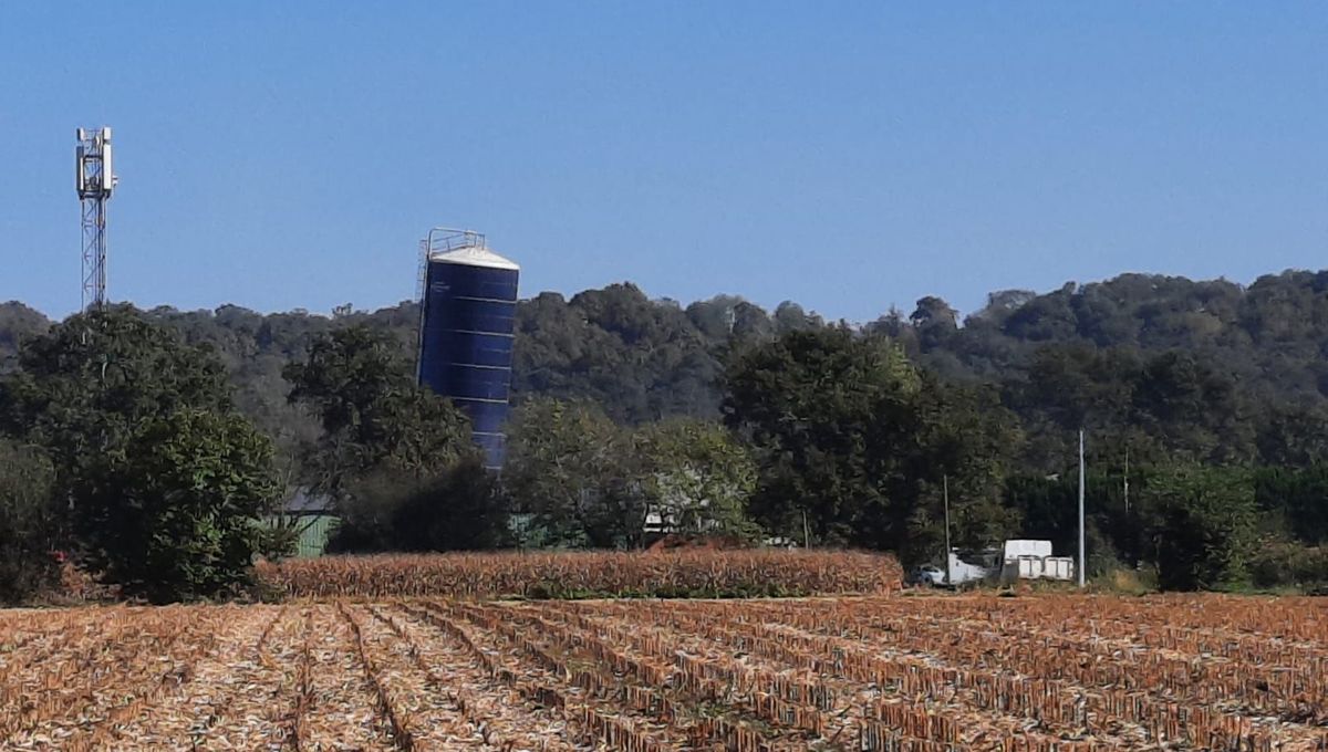 Un silo de trente mètres de haut s'affaisse à Nousty depuis ce lundi 9 octobre