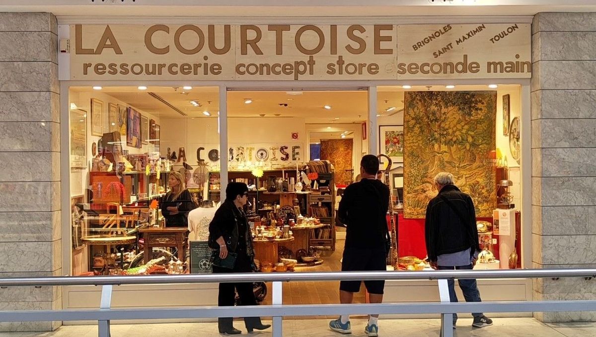 La Courtoise, boutique au centre Mayol à Toulon