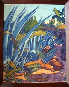 Aloès (50x80 cm), coll. privée