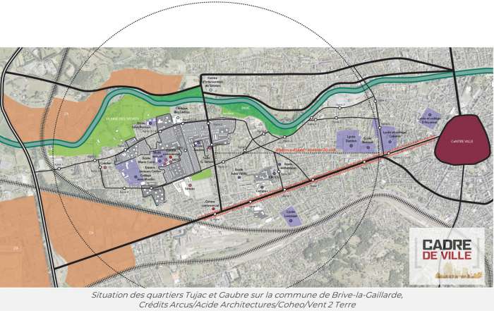 Brive-la-Gaillarde approfondit les études urbaines sur le quartier de Gaubre, QPV "anachronique et introverti"