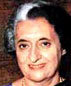 Portrait de indira gandhi