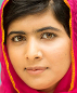 Portrait de Malala Yousafzai