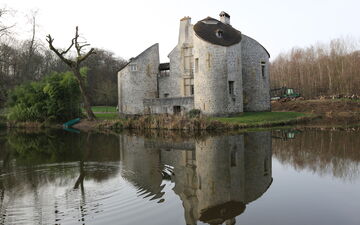 Édifié au bord d'un lac, dans la forêt de Montmorency, le château de la chasse (Val-d'Oise) est une curiosité architecturale et porte les traces de multiples remaniements subis au cours de son histoire. Archives LP/Olivier Boitet