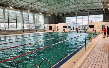 À partir de ce lundi 2 septembre, les piscines du Grand-Orly Seine Bièvre, comme ici celle de L'Haÿ-les-Roses (Val-de-Marne) vont augmenter leurs tarifs. LP/Marine Legrand