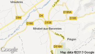 Plan de Mirabel-aux-Baronnies