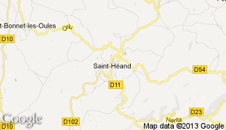 Plan de Saint-Héand