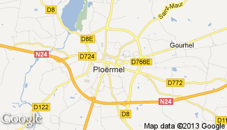 Plan de Ploërmel