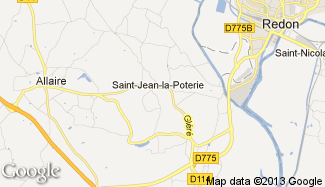 Plan de Saint-Jean-la-Poterie