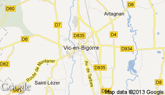 Plan de Vic-en-Bigorre