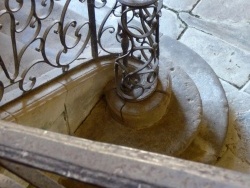 Photo paysage et monuments, Berdoues - L'escalier du vestibule