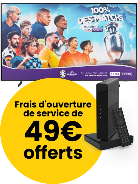 Offre internet abonnement Fibre 29,99€ par mois sans condition de durée