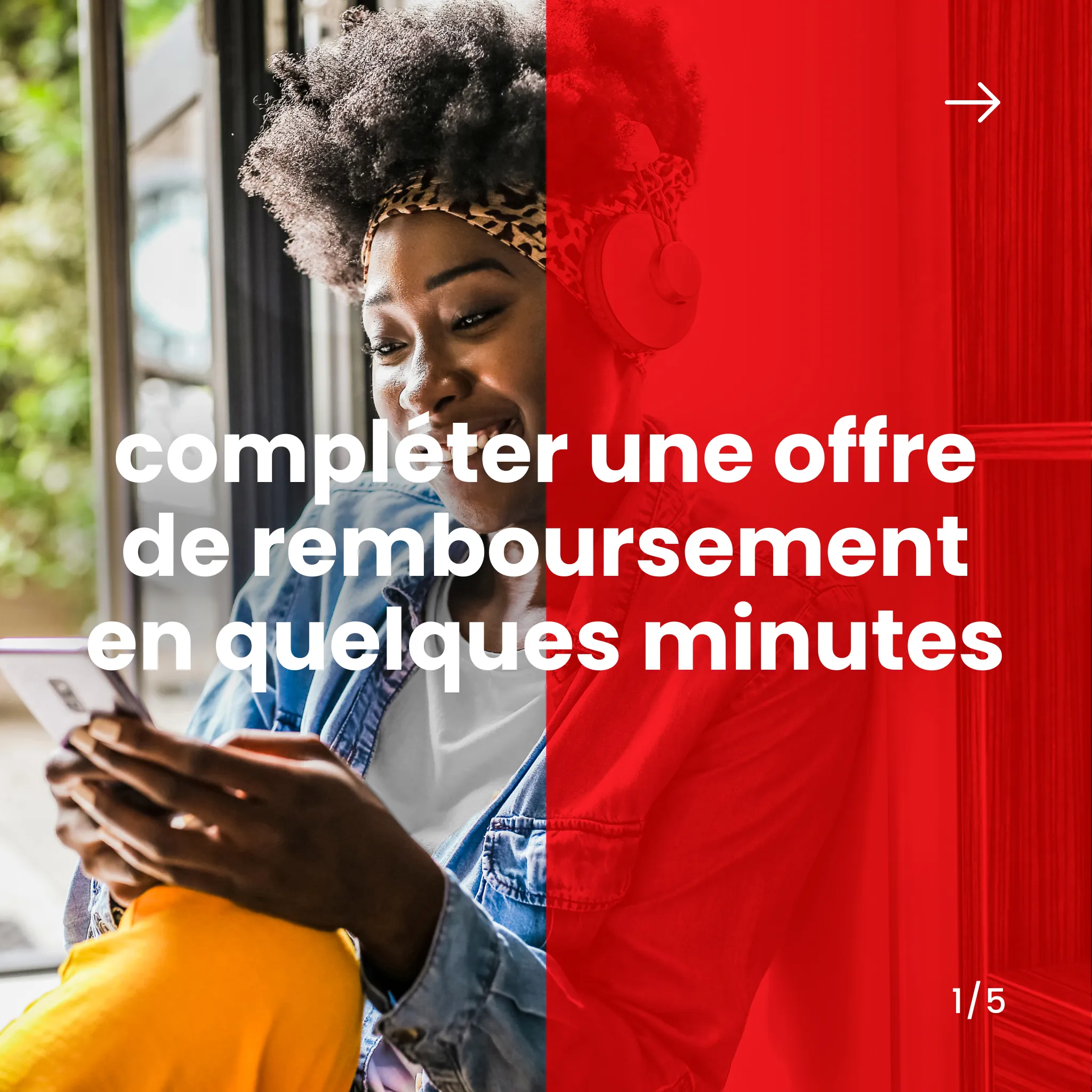 compléter une offre de remboursement en quelques minutes