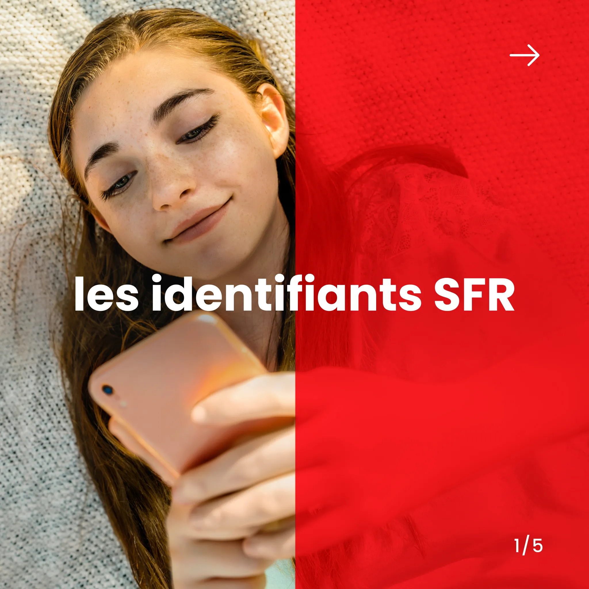 les identifiants SFR