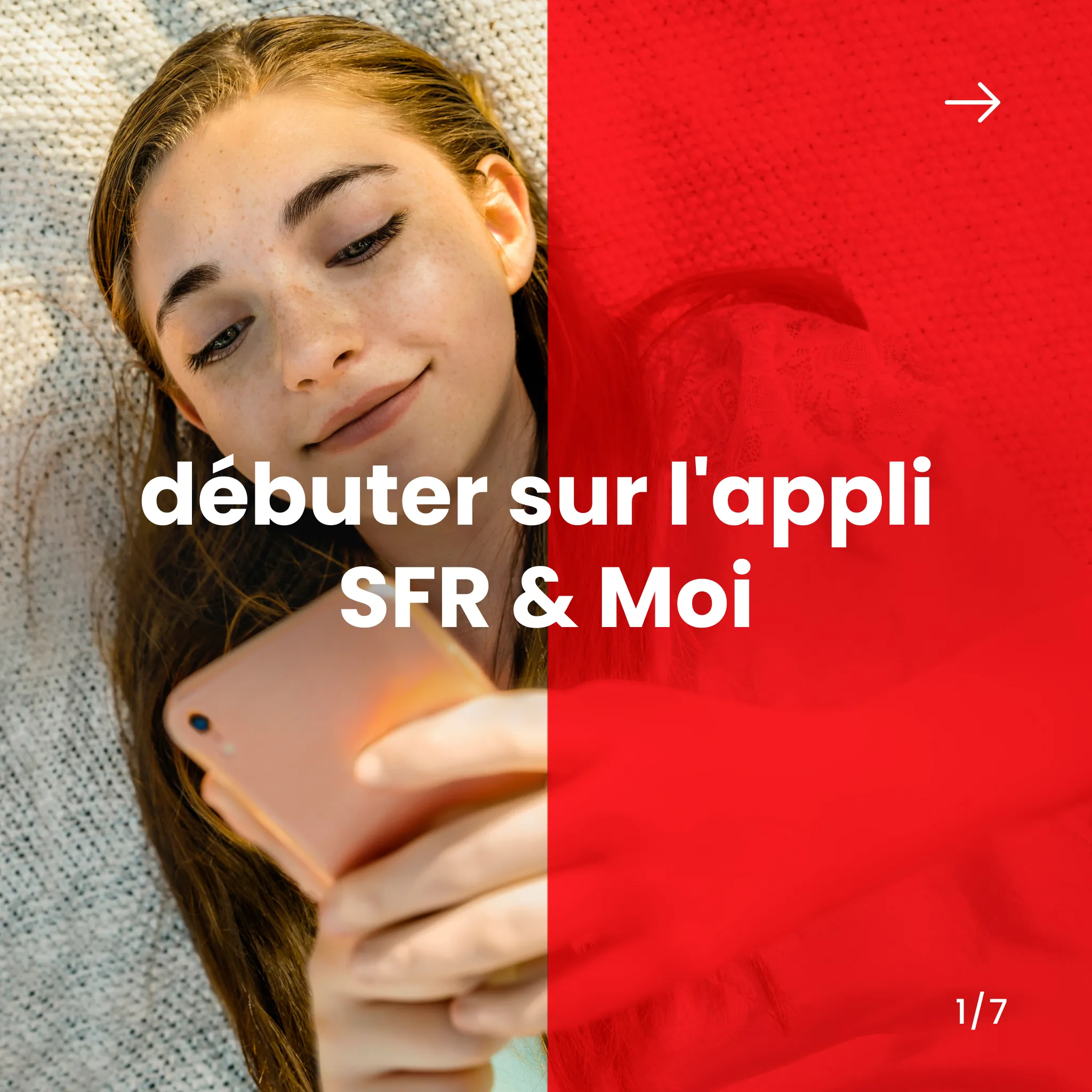 débuter sur l'appli SFR & Moi