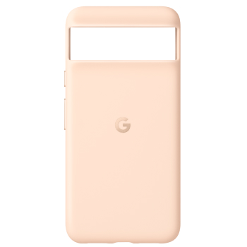 Coque silicone rose pour Google Pixel 8