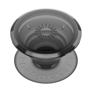 PopSockets - PopGrip transparent noir fumé