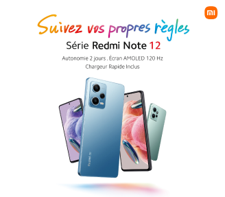 Suivez vos propres règles - Série Redmi Note 12