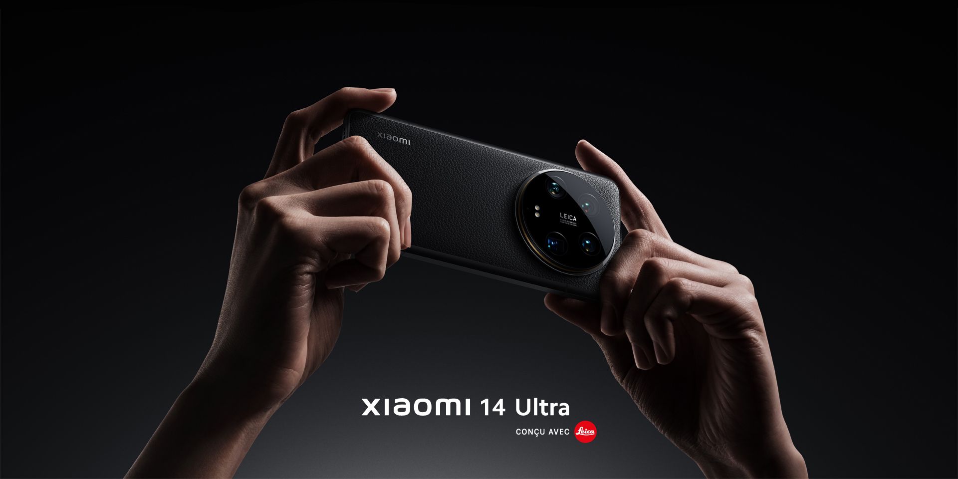 Smartphone Photophone Xiaomi 14 Ultra conçu avec Leica