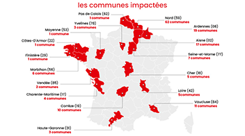 carte fin du cuivre