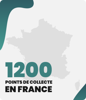 1200 points de collecte en France