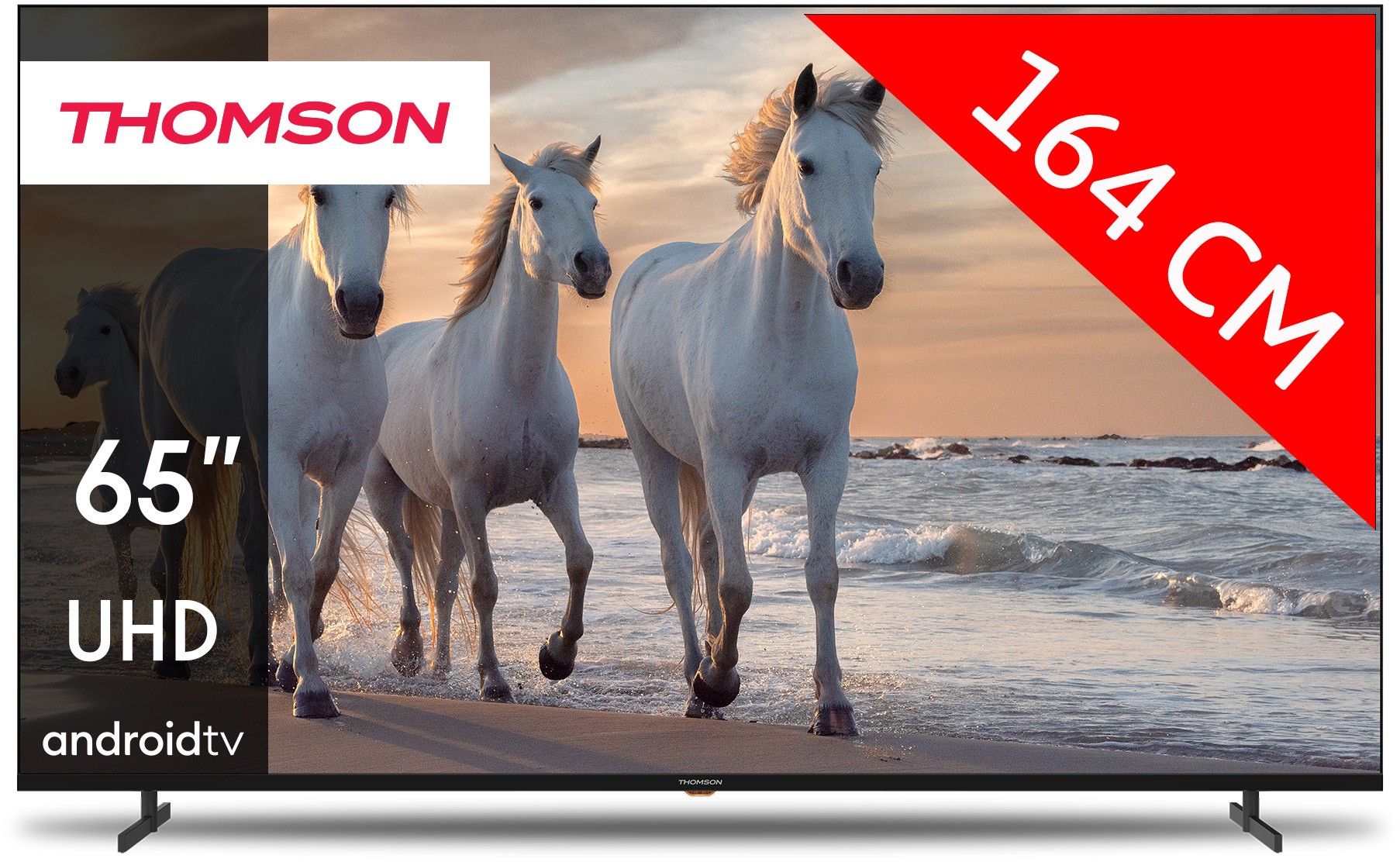 TV LED 4K 165 cm THOMSON 50 Hz Android TV 65" 65UA5S13