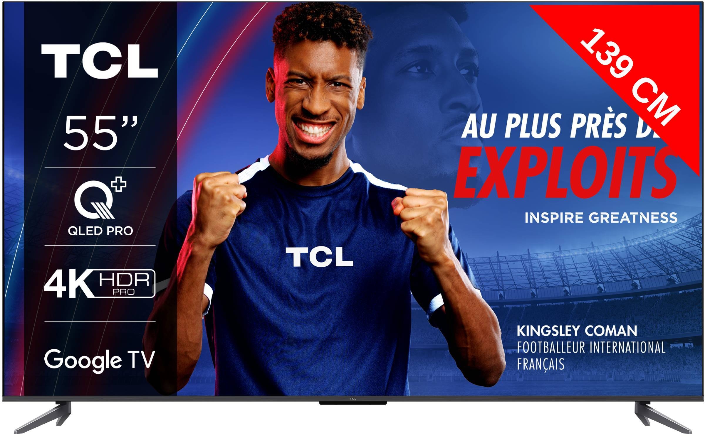 TCL TV LED 4K 139 cm   55T7B