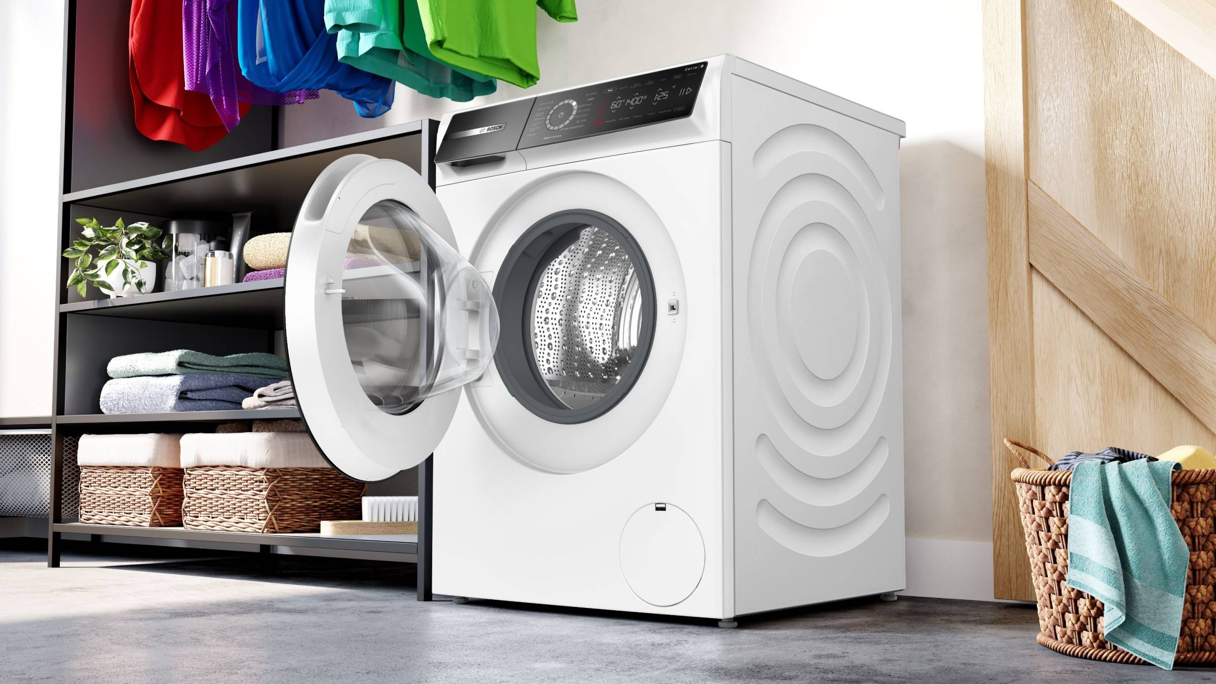 Lave linge Frontal BOSCH Série 8 1400 trs/min 9kg - WGB24400FR