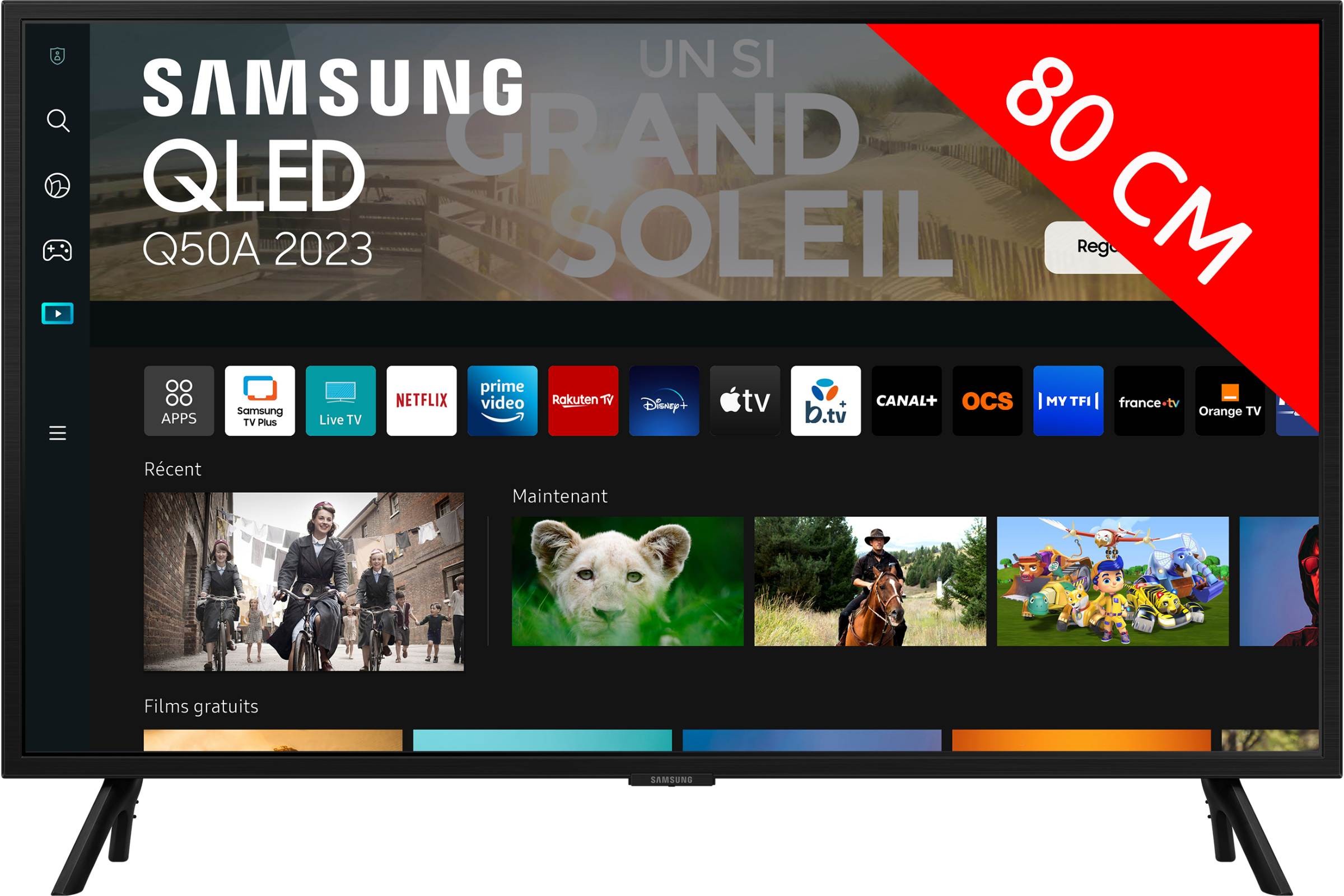 TV QLED Full HD 80 cm SAMSUNG 50 Hz 32" TQ32Q50A