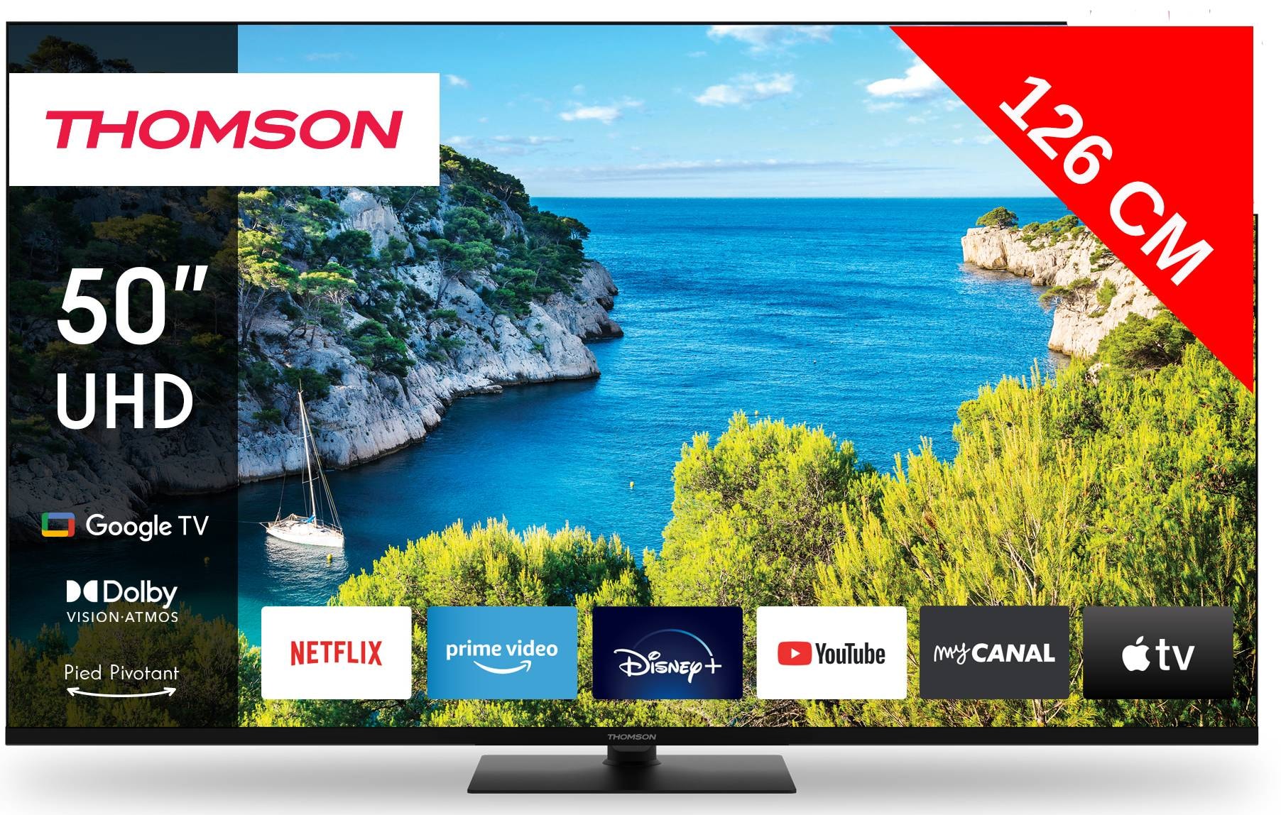 TV LED 4K 126 cm THOMSON Smart TV 50" 50UG5C14