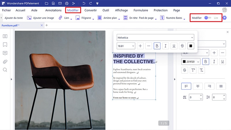 comment modifier un fichier pdf dans word