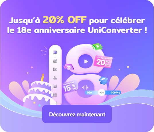 uniconverter 18th anniversary