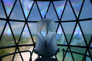 Bill Baggs Cape Florida State Park - View from Inside the Lighthouse