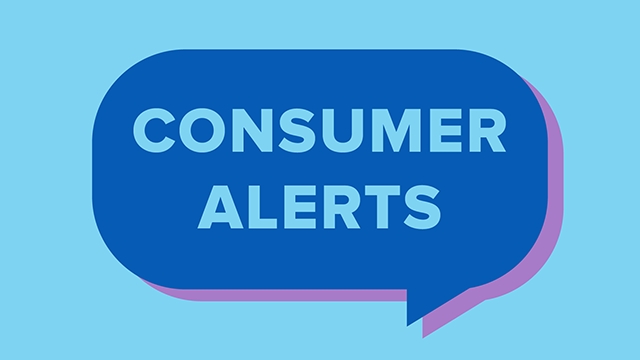 Consumer Alerts