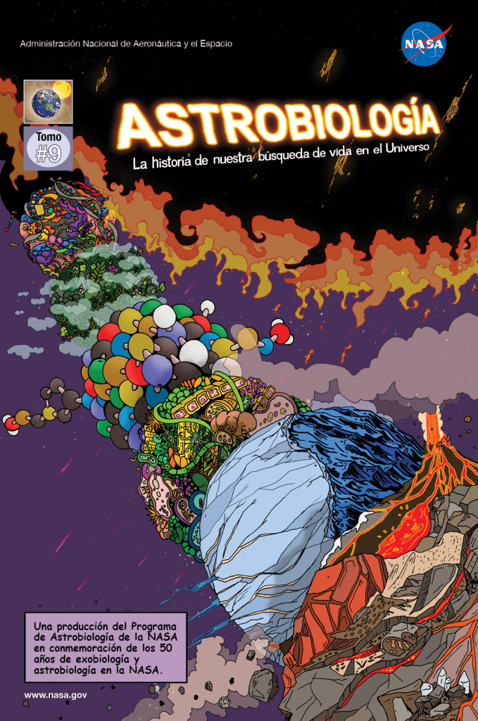 Astrobiologia comic book front cover