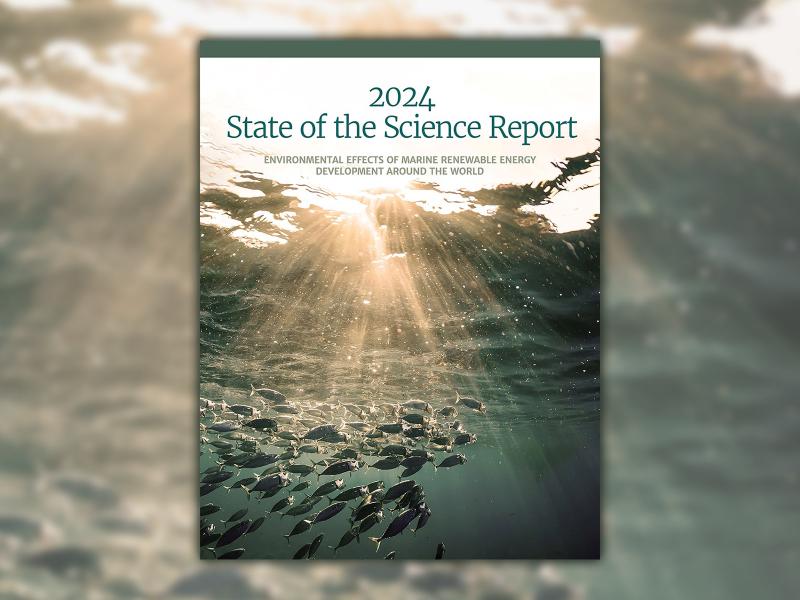 cover page for the 2024 State of the Science report from OES-E