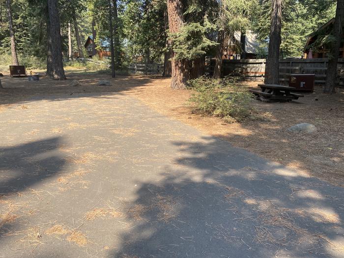 A photo of Site 061 of Loop WILLIAM KENT CAMPGROUND at WILLIAM KENT CAMPGROUND with Picnic Table, Fire Pit, Food Storage