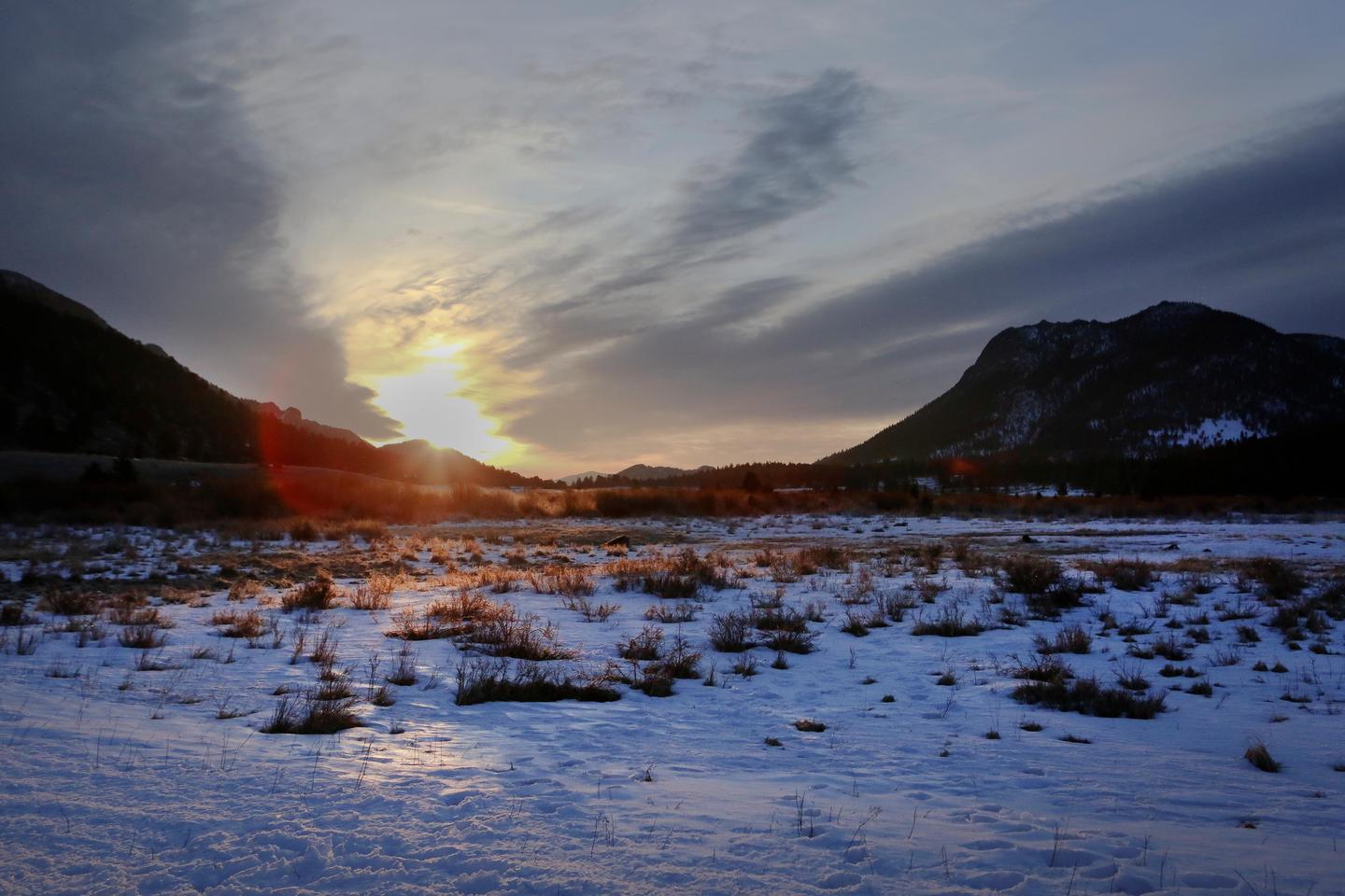 Winter Sunrise over Horseshoe Park