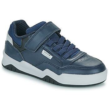 Παπούτσια Αγόρι Χαμηλά Sneakers Geox J PERTH BOY Marine / Άσπρο