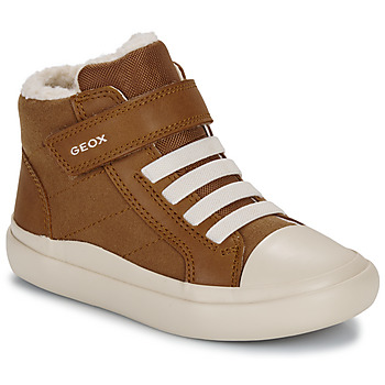 Παπούτσια Παιδί Ψηλά Sneakers Geox B GISLI BOY Brown