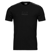 Υφασμάτινα Άνδρας T-shirt με κοντά μανίκια Emporio Armani EA7 LOGO SERIES TSHIRT Black