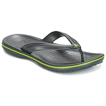 Παπούτσια Σαγιονάρες Crocs CROCBAND FLIP Black / Green