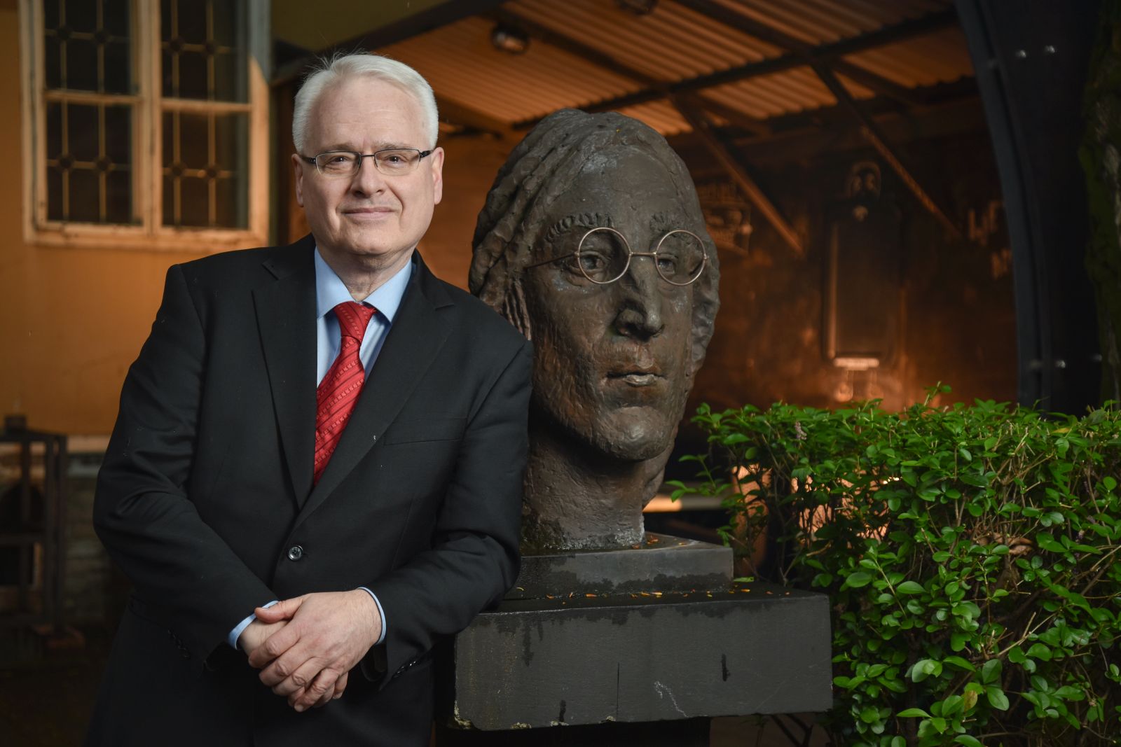 15.04.2023., Zagreb - Ivo Josipovic, profesor kaznenopravnih znanosti, skladatelj i bivsi Predsjednik RH. 

Photo Sasa ZinajaNFoto